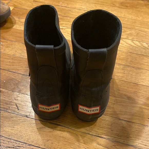 Black hunter rain boots - Picture 2 of 3